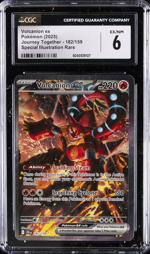 Volcanion ex graded CGC 6 for sale on eBay