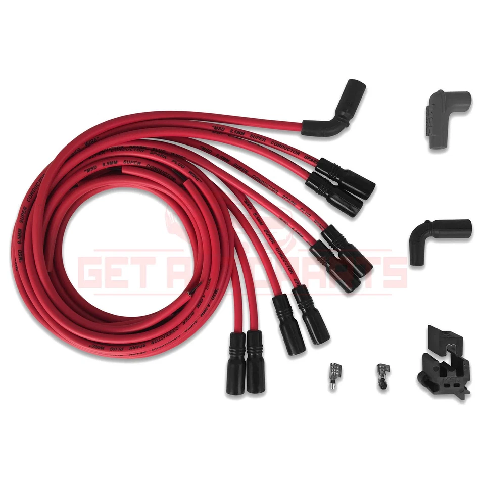Juego de cables de bujía MSD para Chevrolet Camaro 93-1997 Foto 2 de 2