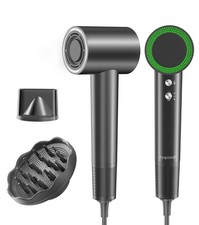 Hair Dryer with Diffuser,1-4min Fast Dry by 1400w, 3 Heat/Cool Wind Level,0.8...