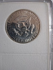 1966 p kennedy half dollar gem proof like specimen great details accented hair, — photo 2
