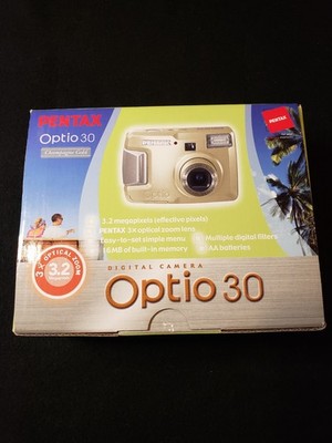 PENTAX Pentax Optio 30 3.2MP Digital Camera - Silver for sale