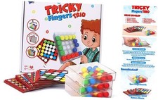 Therapy Games for Kids, Tricky Fingers Trio, Puzzle Games, Sensory Learning