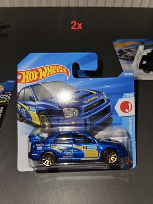 Hot Wheels HW J-Imports Subaru Impreza WRX 1:64 blau/gelb/gold OVP JJK19