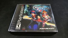 Chrono Cross Black Label Sony Playstation 1 PS1 EX+NM cond COMPLETE+reg card-!