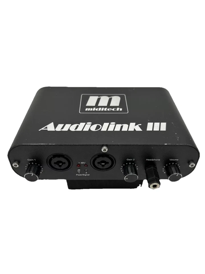 Miditech Audiolink III 2 Output Microphone Audio Connector Interface S/N 31944 - Image 2 of 4