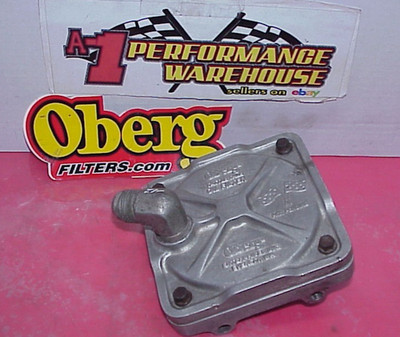 Oberg 6'' Tattletale Remote Oil Filter with (2) -12 AN Fittings