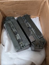 (2) H&R Soft Lathe Chuck Jaw: Serrated 2-1/2" OAW, 7-1/2" OAL HR-155-2.5-OP