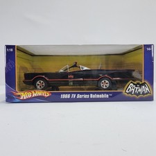 Hot Wheels 1966 TV Series Batmobile 1:18 New Batman Diecast