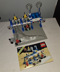 Vintage LEGO Space Supply Station Set #6930 Legoland 1983 w/Manual - READ