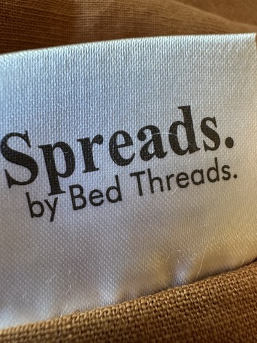 Bed Threads 100% French Flax Linen Tablecloth Large Banquet 70x156” Rust Autumn - Picture 3 of 19