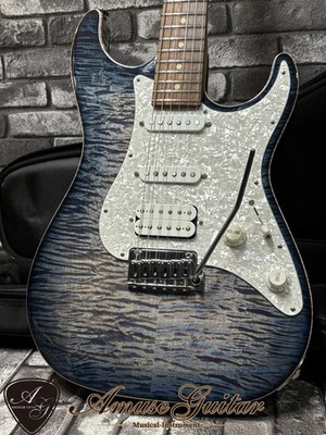 ギター Suhr JE-Line Standard Plus SSH Suhr JE-Line Standard Plus PF SSH Faded Trans Whale Blue