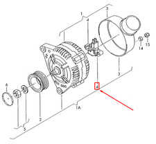 Régulateur alternateur Porsche CAYMAN