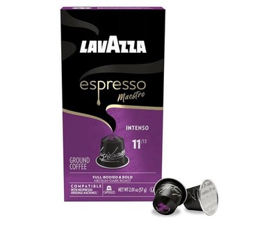 Lavazza Expresso Maestro Intense Nespresso Medium-Dark (60 Aluminum Capsules)