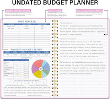 Budget Planner - Monthly Financial Planner Organizer with Expense Budget Book...