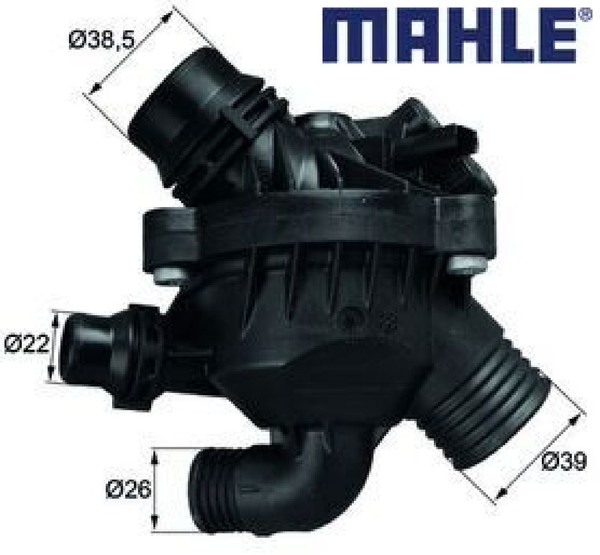 Mahle TM3097 Thermostat FüR KüHlmittel Thermostat KüHlmittel FüR BMW-image
