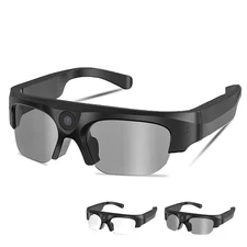 4K Camera Glasses, 2025 AI Smart Sunglasses with Camera, Video Glasses with U...
