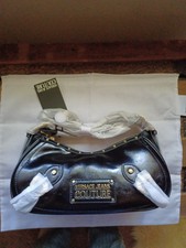 Versace Jeans Couture Black Medium Biker Bag