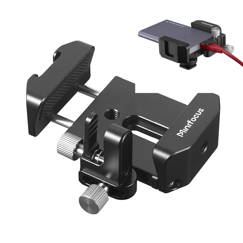 SSD Mount Bracket SSD Holder for Samsung T5 T7 SSD/SanDisk Camera