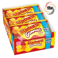 Full Box 15x Packs Starburst Original Assorted Gummies King Candy | 3oz