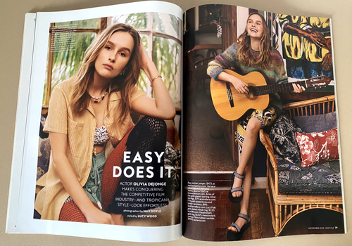InStyle Australia November 2019 Jessica Mauboy Rose Byrne Olivia DeJong MelDoyle - Picture 12 of 21