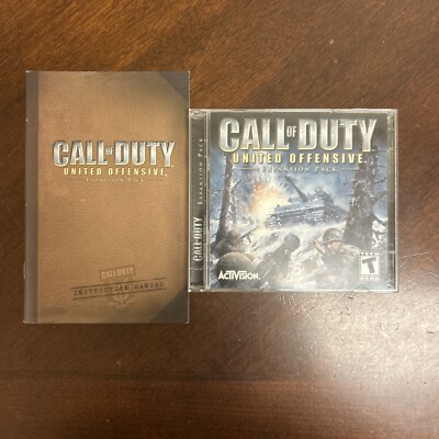 Call Of Duty United Offensive Expansion Pack (PC, 2004) With Manual Very Good