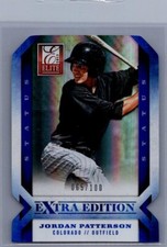 2013 Panini Elite Extra Edition #94 Jordan Patterson Status #/100
