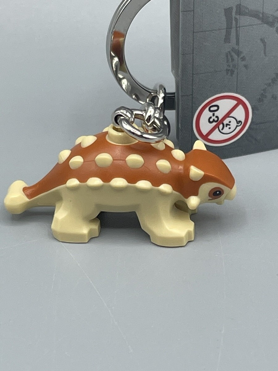 LEGO BABY ANKYLOSAURUS Jurassic World Minifigure KEYCHAIN #854316