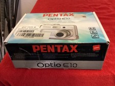 Pentax Optio E10 Camera and Accessories Silver NOT TESTED
