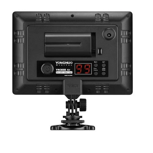 YONGNUO YN300 Air LED câmera luz de vídeo ajustável 3200k 5500k temperatura de cor  - Imagem 4 de 4