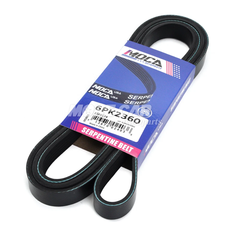 Serpentine Belt Component Kit for 03-08 Chevy Express Silverado GMC Sierra Yukon - Image 4 of 4