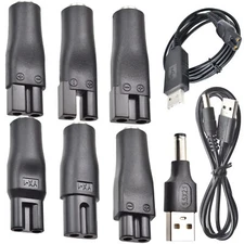 9 PCS Replacement Power Cord 5V Charger USB Adapter Suitable for Electric Hair
