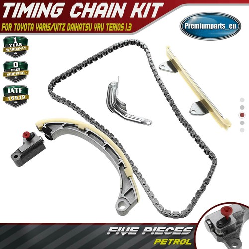 5x Timing Chain Kit for Toyota Yaris/Vitz Daihatsu YRV Sirion Terios 1.3 TC9100K eBay