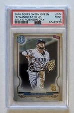 2020 Topps Gypsy Queen Fernando Tatis Jr Jackie Robinson Day #104 Padres PSA 9