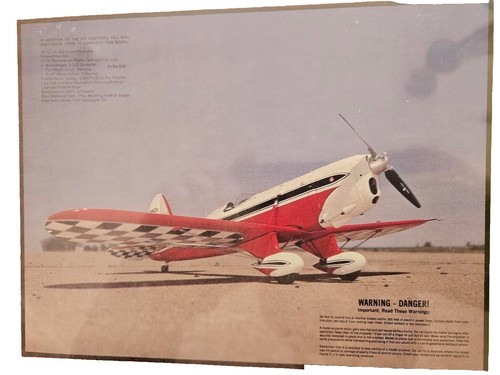 SIG Scamp RC Airplane Kit Vintage Print Ad Wall Decor Klipper Colt