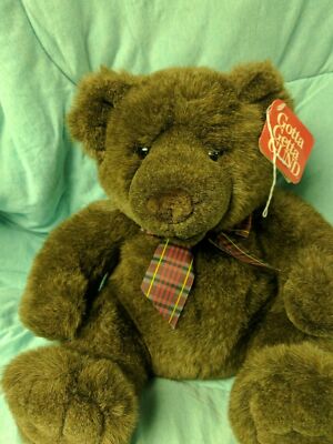 VINTAGE GOTTA GETTA GUND BEAR - 8 INCHES WHEN SITTING - MIKEY