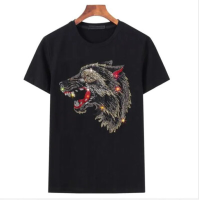 トップス WOLFMAN b.r.s. Black Vest x T Shirt Set s-l400.jpg