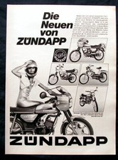 Zündapp KS 80, GTS 50, CS50, ZL25, originale Werbung aus 1980