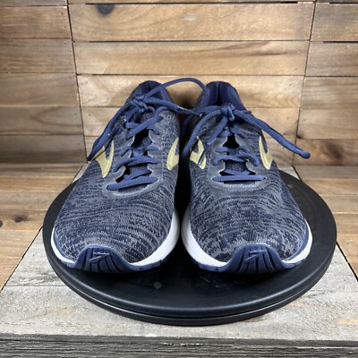 Brooks Mens Size Signal Blue Lace Up Athletic Casual Running