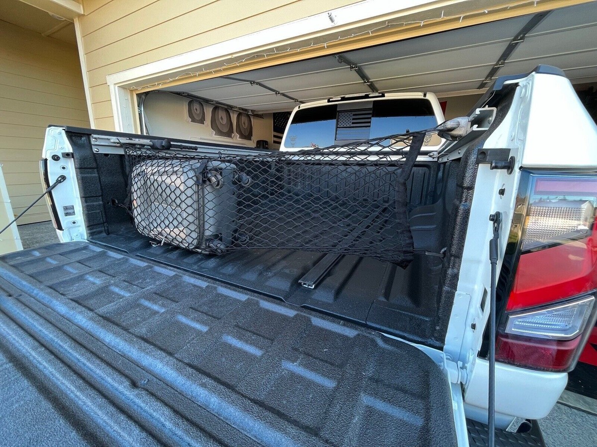 Purchase Rear Trunk Envelope Style Cargo Net 2013-2022 For SILVERADO CHEVY GMC SIERRA New In - Foto 9