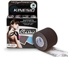 Kinesio Tape Tex Classic 2" x 4.4 Yds Roll, Color Black