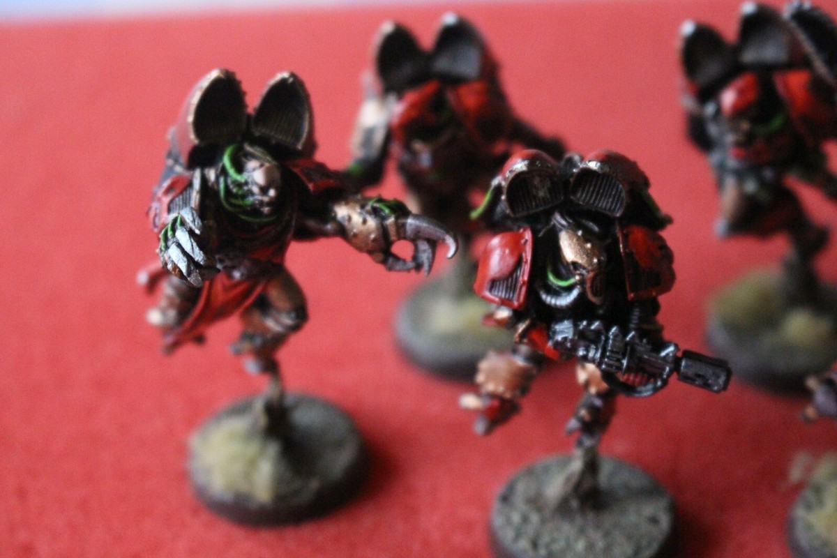 Warhammer 40K 5 raptors du chaos métal rares OOP