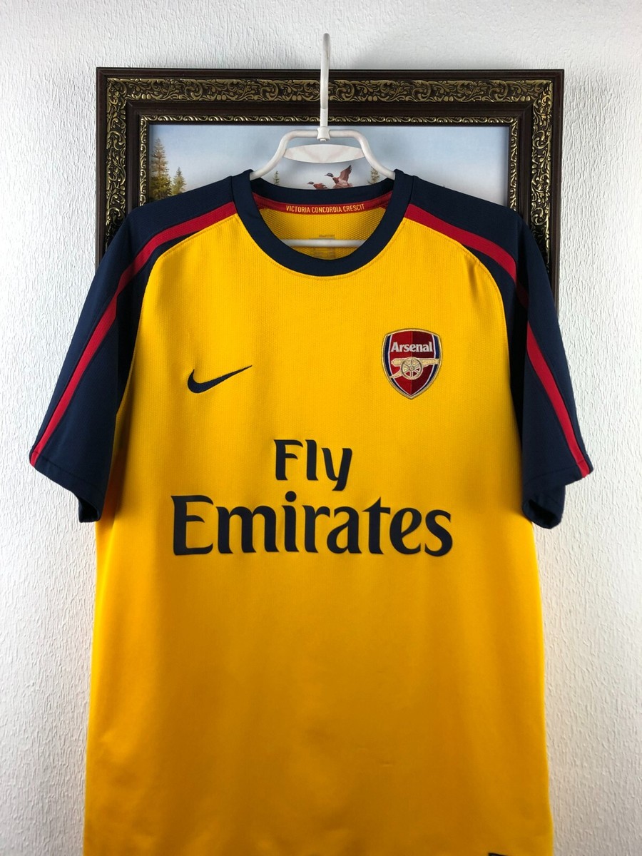 NIKE Arsenal ナイキ アーセナルFC サッカー タンクトップ ②/L Arsenal Away football shirt 2008 Soccer Nike Jersey Gunners Mens