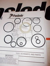 Paslode 3175 RCU Roofing Coil Nailer # 405000 O-Ring Kit + Cylinder Seal 402725