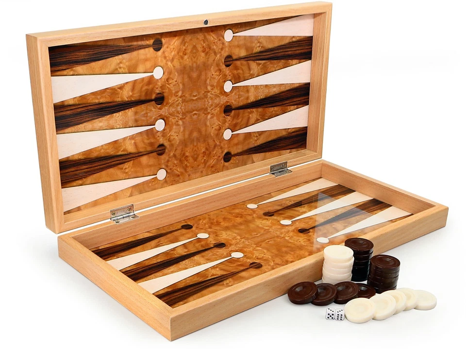Orientalische Luxus Backgammon Tavla Klassik bis Außergewöhnliche Modelle - Bild 3 von 4