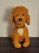 Disney Fancy Nancy Barking Frenchy Plush Brown Stuffed Animal TESTED Works