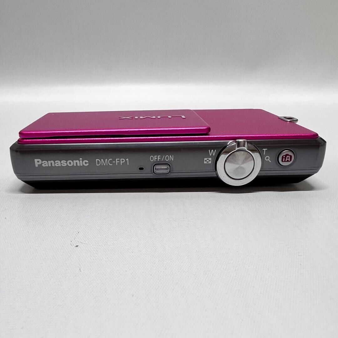 Panasonic Lumix Dmc-Fp1-P Pink Digital Camera Confirmed Panasonic Lumix Dmc-Fp1-P Pink Digital Camera Confirmed