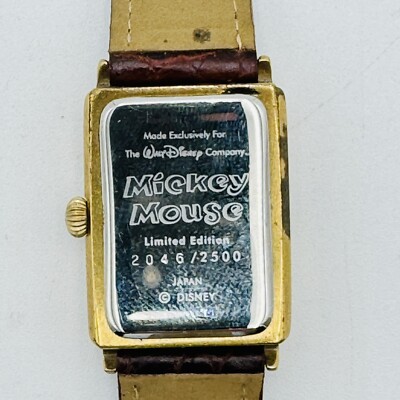 Disney Limited Edition Mickey Mouse Character Watch Mens Tank