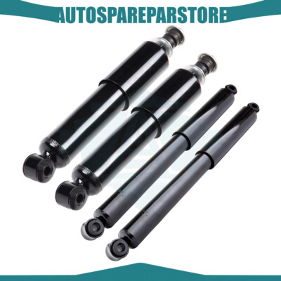 For 2000-2004 Nissan Frontier 2WD 4WD 2.4L & 3.3L Front Rear Shocks Struts Set
