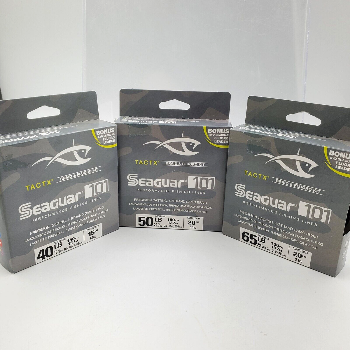 Seaguar TactX Braid & Fluoro Kit Seaguar TactX Braid & Fluoro Kit