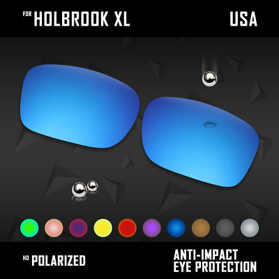 Anti Scratch Polarized Replacement Lenses for-Oakley Holbrook XL OO9417 Options